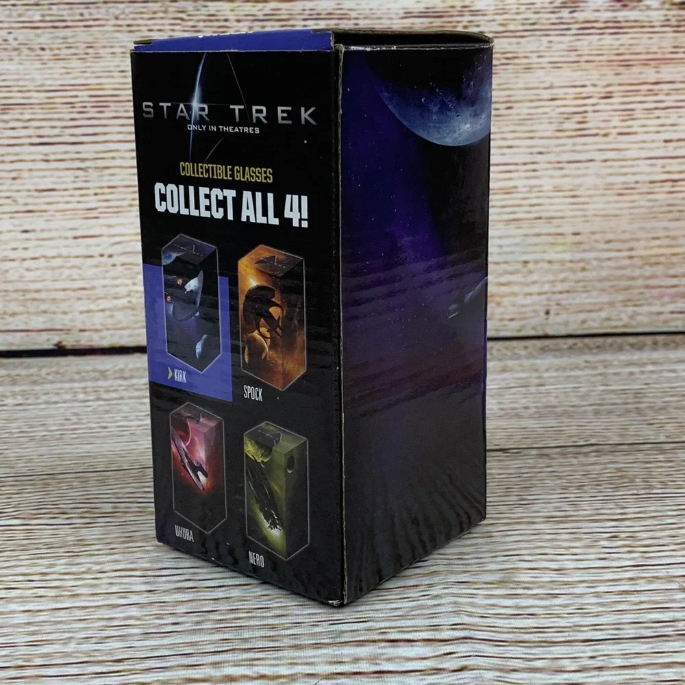 Star‎ Trek Voyager Enterprise Drinking Glass Tumbler Collectible